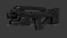 Dp脉冲步枪-18 - DpPulseRifle 3D model-18