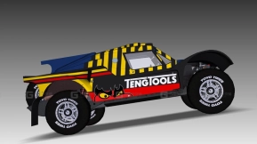 SMG V8越野车 - SMG Buggy V8 3D model-16