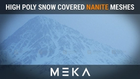 【UE】纳米特雪山  NANITE SNOWY MOUNTAINS