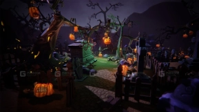 【UE】万圣节墓地场景套装  Halloween Cemetery Set