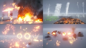 【UE】Niagara写实入门视觉特效包 - Niagara Realistic Starter VFX Pack