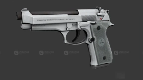 T 92F手枪 - T 92F 3D model-5