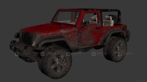 吉普 - Jeep 3D model-81