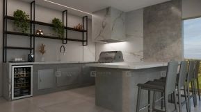 场景-户外厨房 - Scene- Outdoor Kitchen