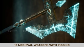 【UE】中世纪武器 - 魔法  Medieval Weapons - Magic