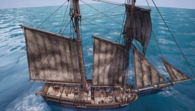 【UE】汉娜号纵帆船  Schooner Hannah
