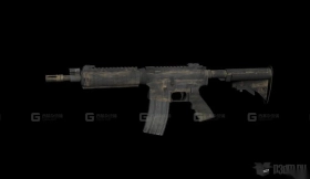 M4室内近距离作战型卡宾枪-M4 CQB 3D model