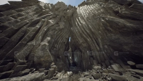 【UE】石窟洞穴岩石山脉 Abyssal Grottos Caves