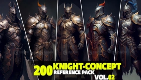 200骑士概念参考包 VOL.01  200 Knight-Concept Reference Pack Vol.01