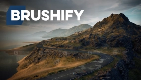 【UE】Brushify - 乡村道路包  Brushify - Country Roads Pack