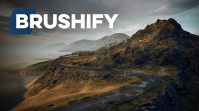 【UE】Brushify - 乡村道路包  Brushify - Country Roads Pack