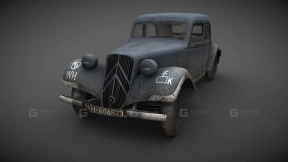 二战德军款雪铁龙牵引先锋轿车 - Citroën Traction Avant - German Army WWII