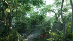 【UE】热带丛林森林场景
