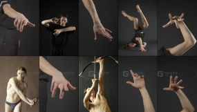 人物手和腿动态参考素材 Character hand and leg dynamics reference materials