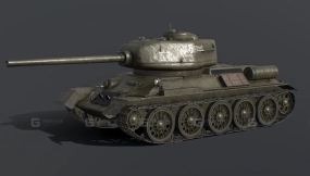 T-34-85 苏联中型坦克 T-34-85 Soviet Medium Tank