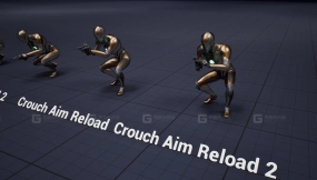 【UE5.3】生存移动附加包 左轮手枪  Survival Locomotion Addon Revolver