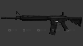 M4 DMR AR15-6 - M4 DMR AR 15 3D model-6