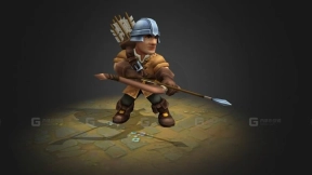 动画弓箭手角色 - Archer animated character