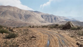 【UE】KHEED沙漠隧道石头山洞环境包 KHEED DESERT TUNNELS