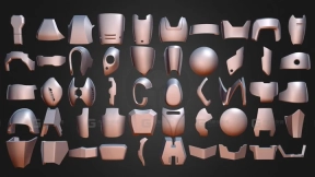 硬表面巨型套件第一卷 Hard Surface Mega Kit Volume 01