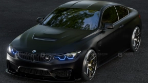 黑色哑光超级跑车-Black Matte Supercar