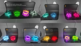 【UE】特效资源包01  AuraFX01