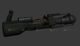 火箭发射器3D模型-76 - Rocket launcher 3D model-76