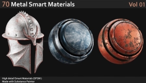 70个金属智能材质球 70 Metal Smart Material
