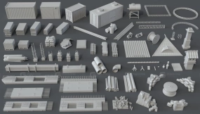 66+建筑素材包 Construction Pack- 66 pieces