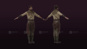 中世纪男性角色 A Male Medieval Character