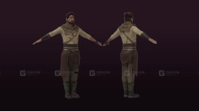 中世纪男性角色 A Male Medieval Character
