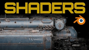 Blender硬表面着色器  Hardshell Shaders for Blender