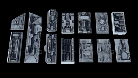 科幻拼接及道具包 - 完整版 - Sci-Fi KitBash And Props Pack - Full Set