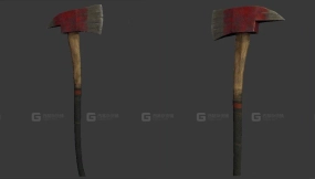 斧头 3D模型-60 - Axe 3D model-60