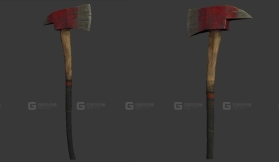 斧头 3D模型-60 - Axe 3D model-60