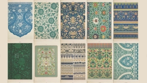 中国传统刺绣纹样与古典装饰图案素材