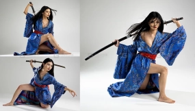 420张和服女性剑术战斗pose参考照片 Female Character Poses