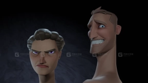 绑定好的Maya男性女性卡通人物角色模型 Artemis & Apollo – Rig Bundle by Ramón Arango