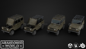 【UE】吉普越野车  Off-Road Vehicle