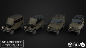 【UE】吉普越野车  Off-Road Vehicle