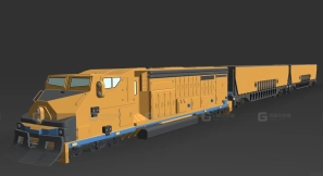 列车包 - Trains pack 3D model-22