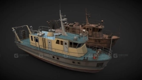 潜水作业船 - Dive Boat