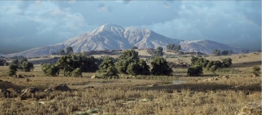 【UE】草原草地乡村环境4x4公里景观