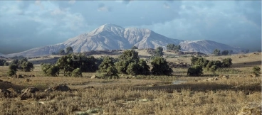 【UE】草原草地乡村环境4x4公里景观