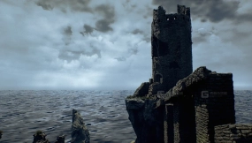 【UE】悬崖塔废墟  Cliff Tower Ruins
