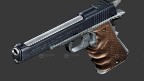 手枪 - Handgun 3D model-44
