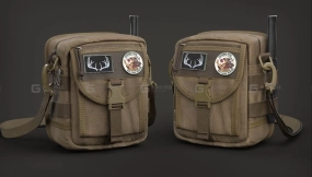 Maya + Substance 3D Painter ！制作狩猎袋模型！