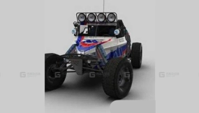McMillin赛车 - McMillin Racing Car 3D model-167
