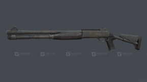 伯奈利M4 Super 90 3D模型-19 - Benelli M4 Super 90 3D model-19