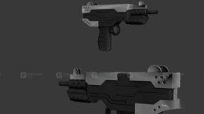 Uzi 3D模型-73 - Uzi 3D model-73
